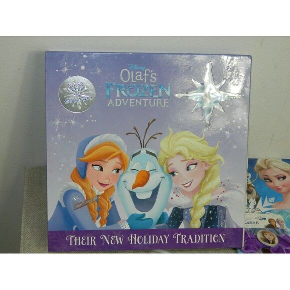 Disney FROZEN ADVENTURE‎ Book & Ornament Coloring Book Hair Extension Gift Set - Picture 3 of 12